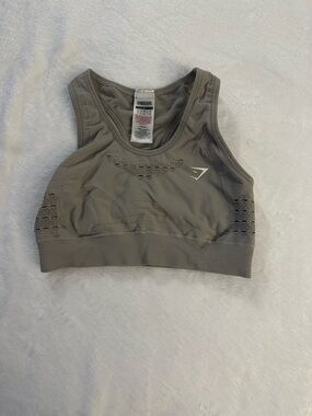 Gymshark Grey Seamless Sports Bra